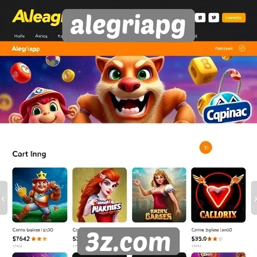 AlegriaPG oferece nova gama de jogos online
