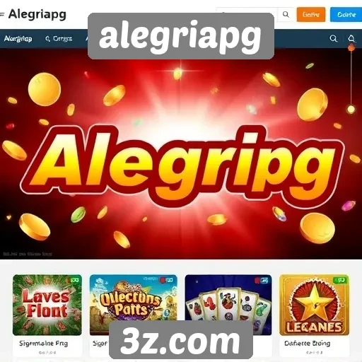Novidades do site alegriapg em jogos online